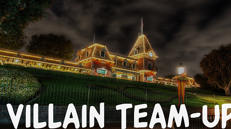 Villain Team-Up Font Family