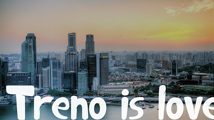 Treno is love Font