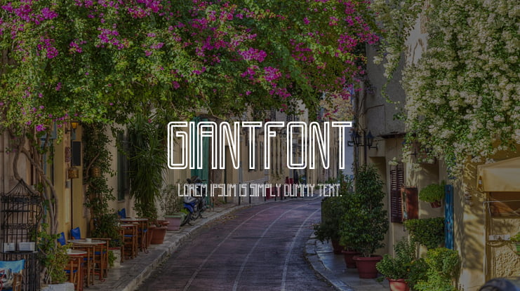 GiantFont Font