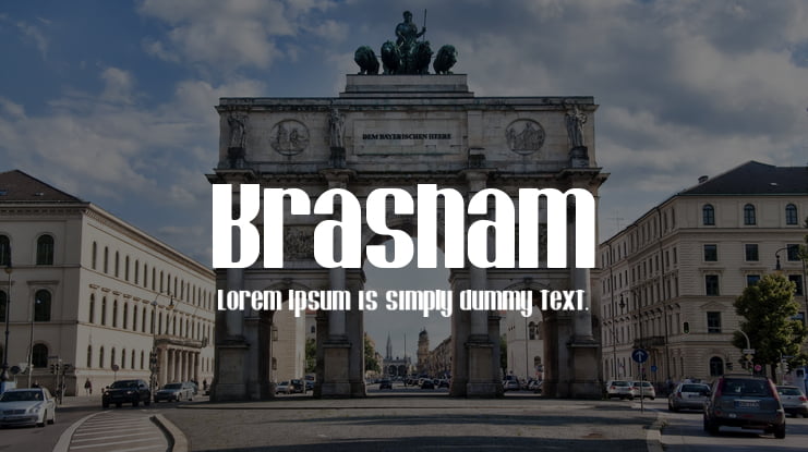 Brasham Font Family