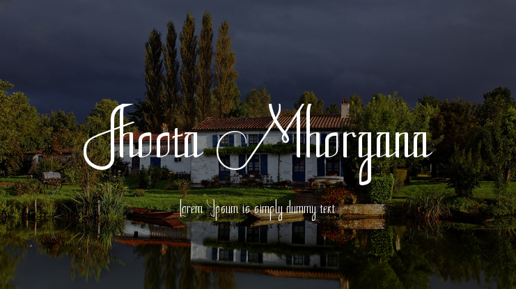 Fhoota Mhorgana Font