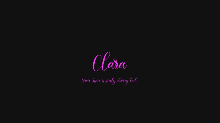 Clara Font