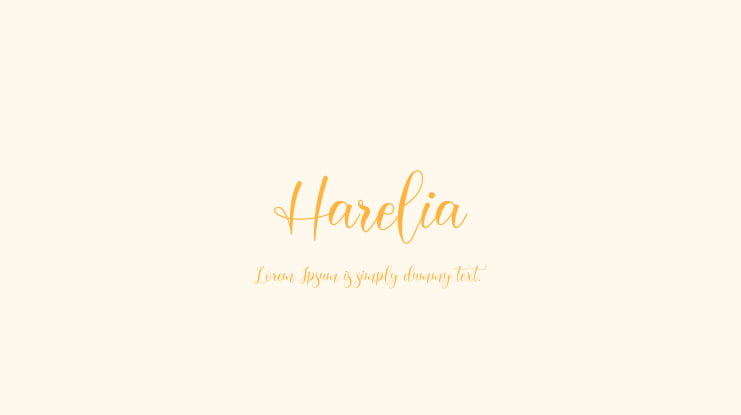 Harelia Font