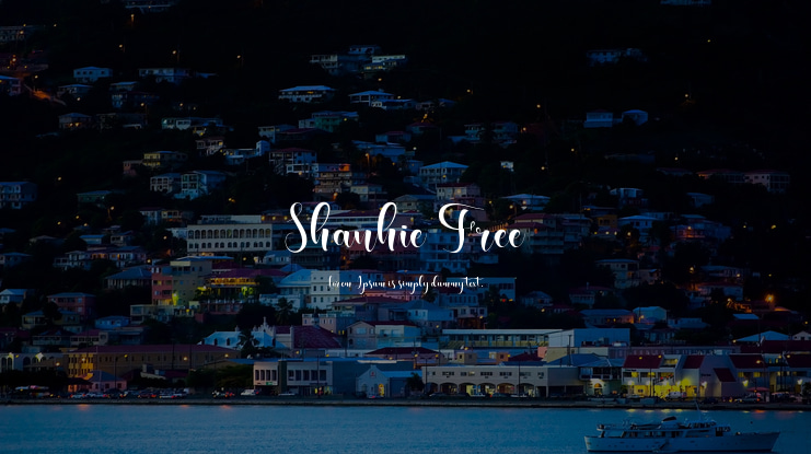 Shanhie Free Font
