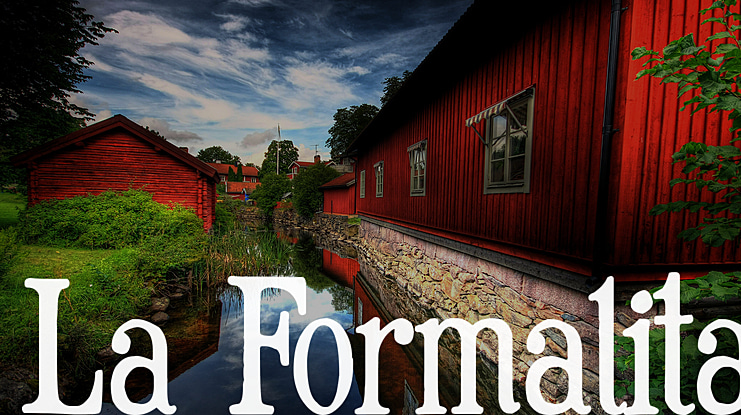 La Formalita Font
