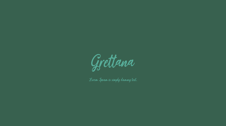 Grettana Font