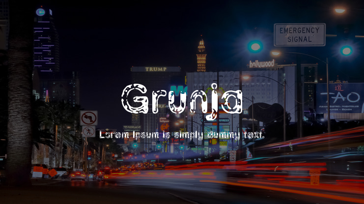 Grunja Font