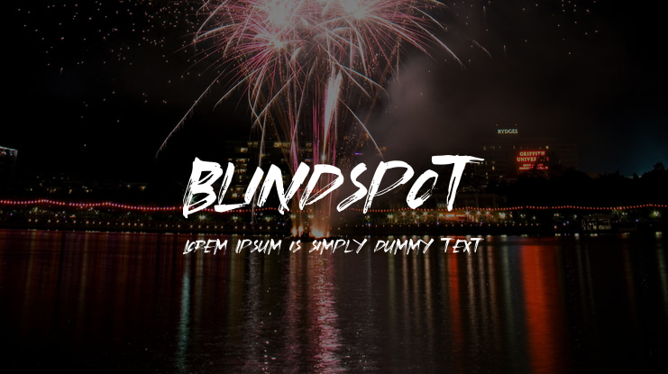 Blindspot Font Family