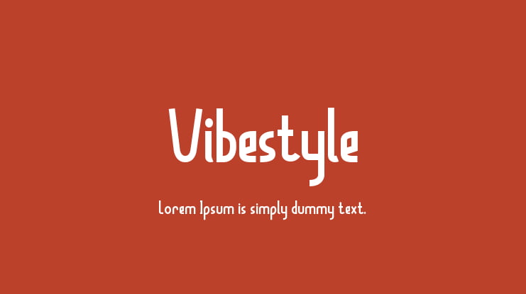 Vibestyle Font