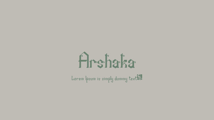Arshaka Font