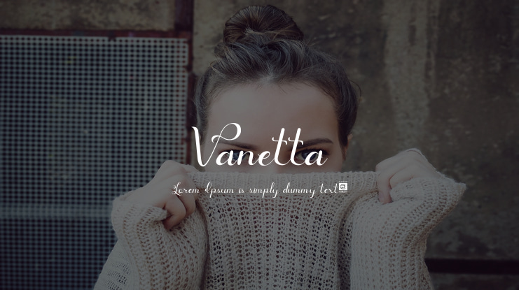 Vanetta Font