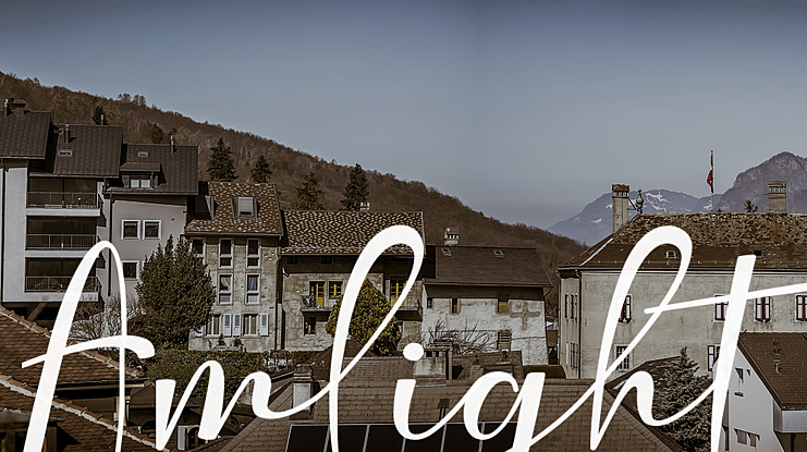 Amlight Font