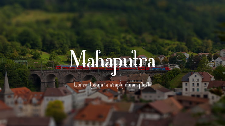 Mahaputra Font