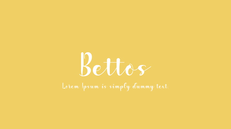 Bettos Font