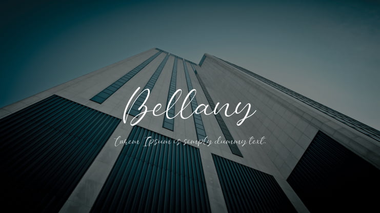 Bellany Font