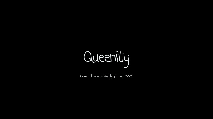 Queenity Font