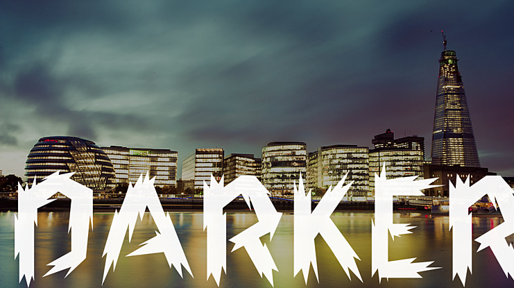 DARKER Font