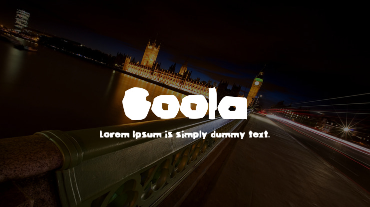 Goola Font