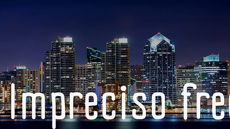 Impreciso free Font Family