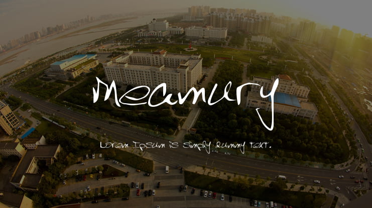 Meamury Font