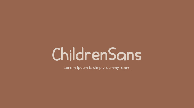 ChildrenSans Font