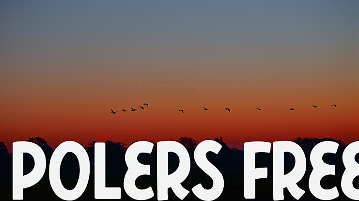 Polers Free Font