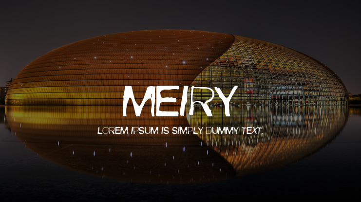 Meiry Font