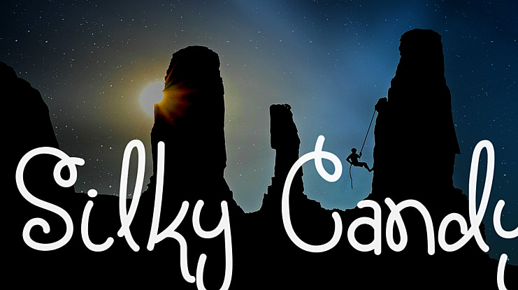 Silky Candy Font