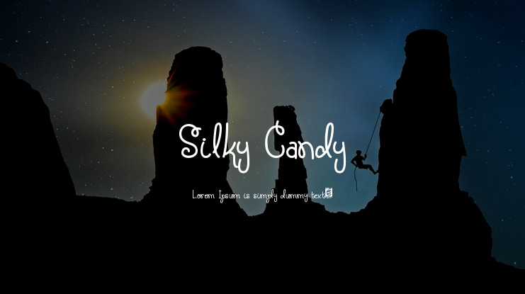 Silky Candy Font