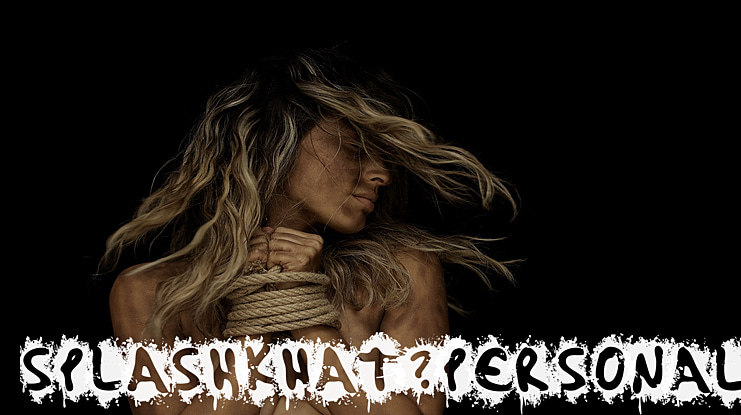 SplashKhat-PERSONAL Font