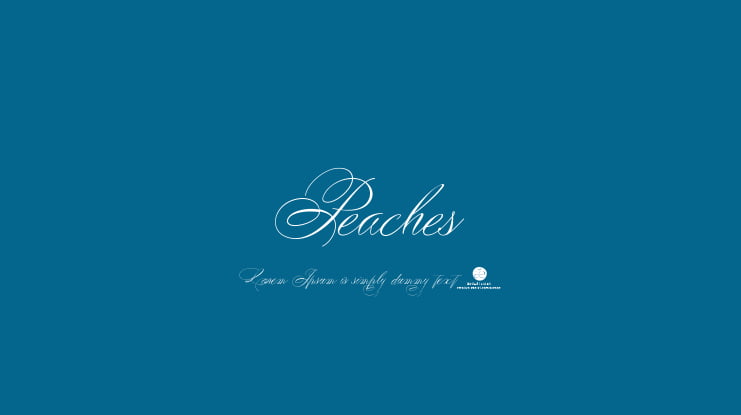 Peaches Font