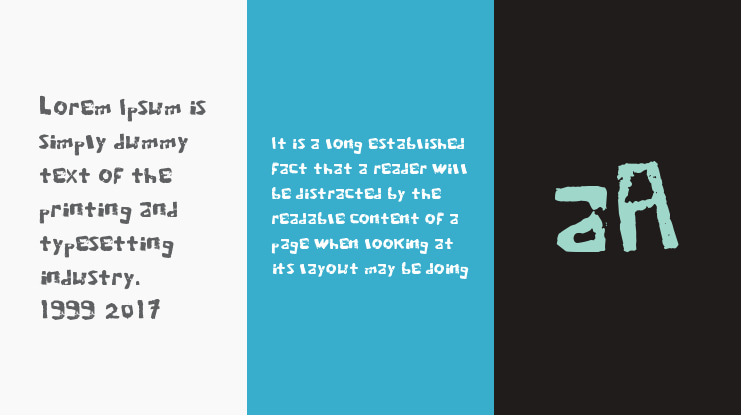 We are potatoes Font