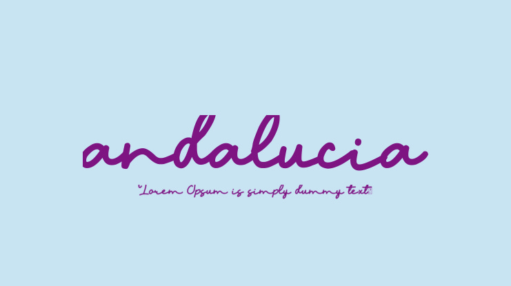 andalucia Font