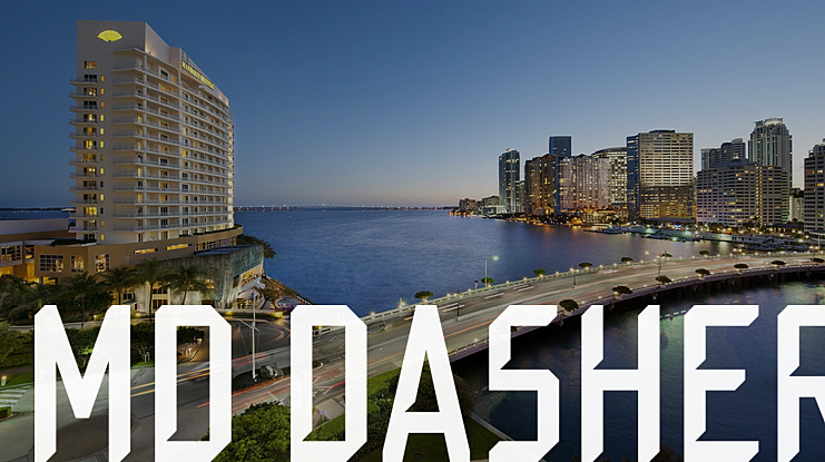 MD Dasher Font
