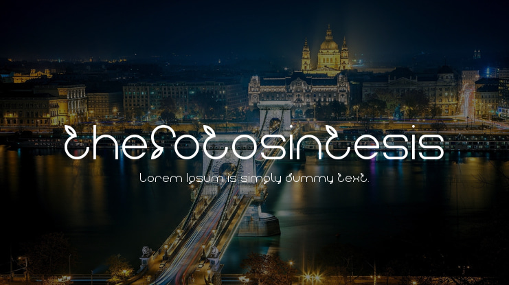 thefotosintesis Font Family