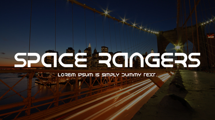 Space Rangers Font