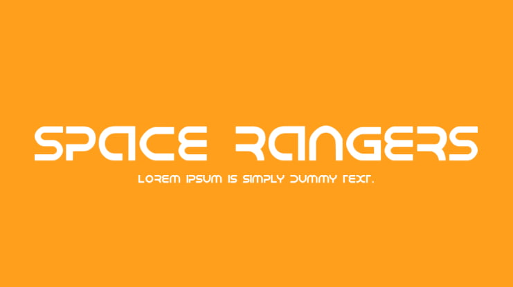 Space Rangers Font