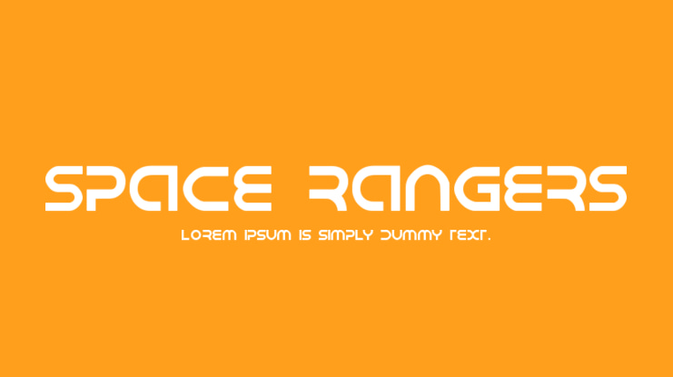 Space Rangers Font