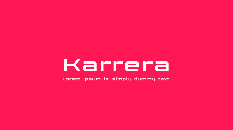 Karrera Font