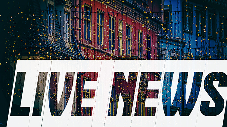 Live News Font