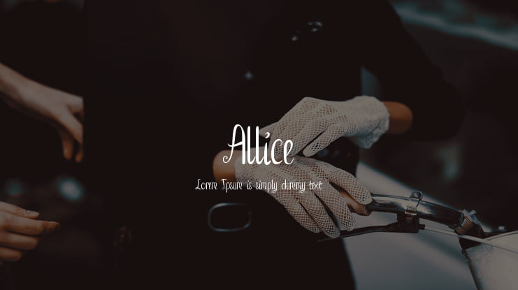 Allice Font
