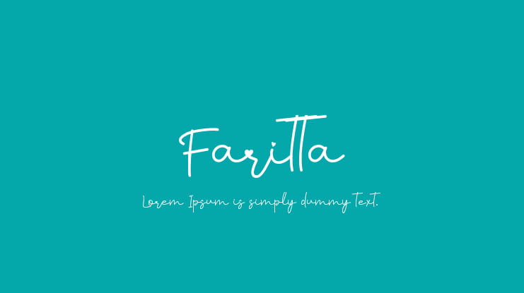 Faritta Font
