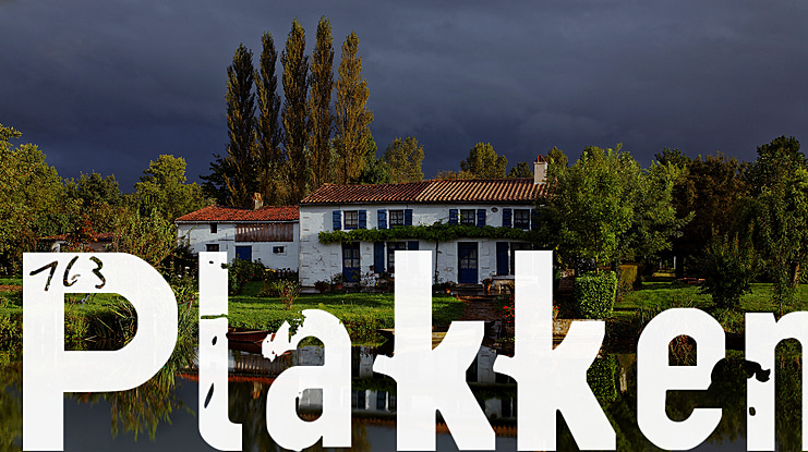 Plakken Font