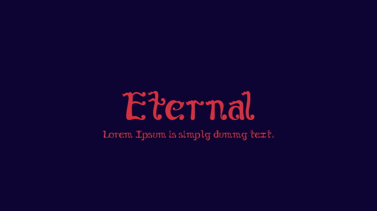 Eternal Font