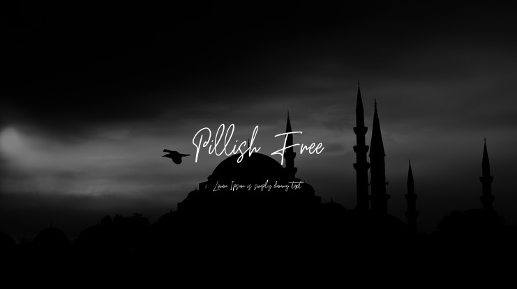 Pillish Free Font