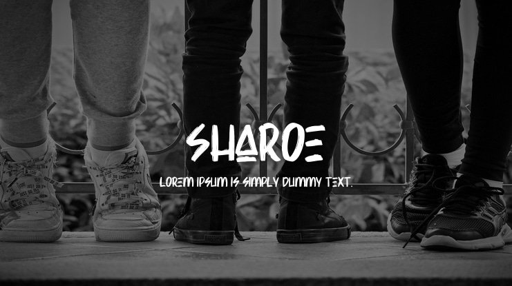 Sharoe Font