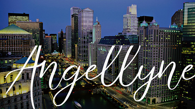 Angellyne Font