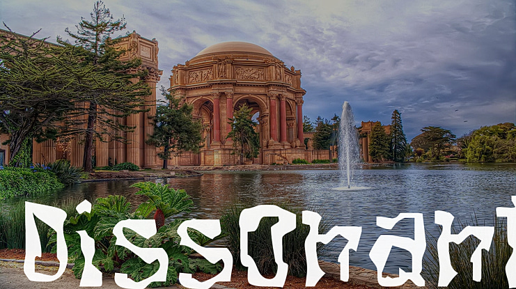 Dissonant Font