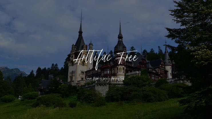 Arttifac Free Font