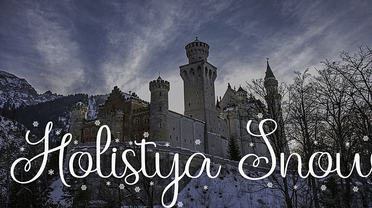 Holistya Snow Font